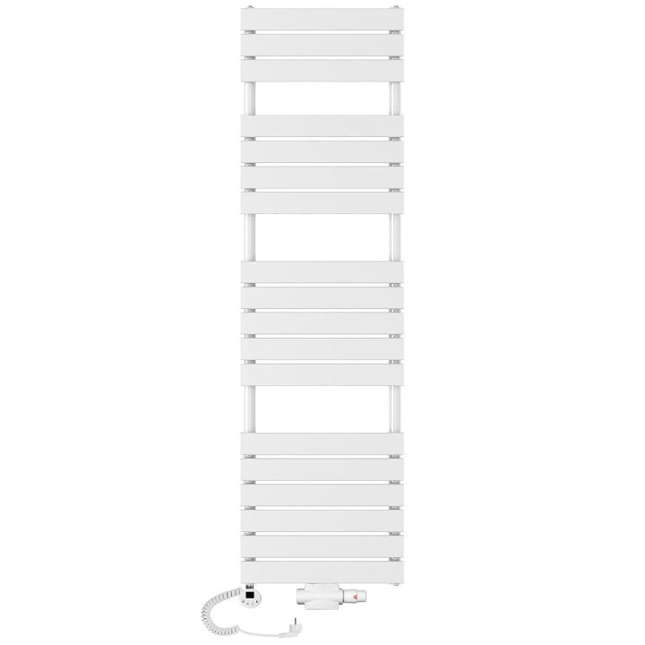Grzejnik łazienkowy wodno-elektryczny Mila 1800x500 biały 1