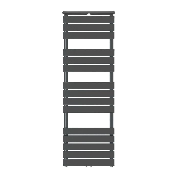 Grzejnik łazienkowy Mila 1500x500 antracyt z półką grzewczą 1