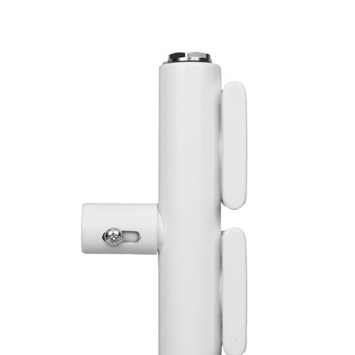 Grzejnik łazienkowy wodno-elektryczny Mila 1800x500 biały